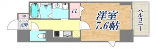 クラシェス新長田【7階】の間取り