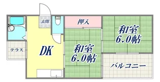 玉屋マンション【3階】の間取り
