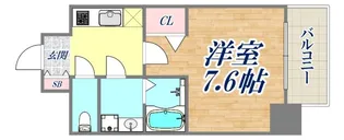 ポルトボヌール神戸湊川公園【15階】の間取り