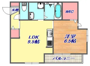 D-room高羽【2階】の間取り