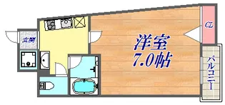 MASANI三宮【5階】の間取り