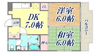 近畿荘【1階】の間取り