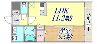 セクターポート【9階】の間取り