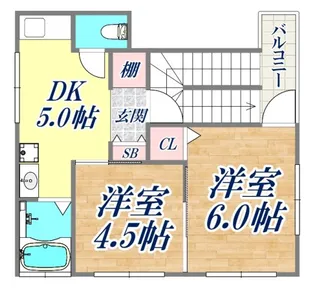 前田マンション【2階】の間取り