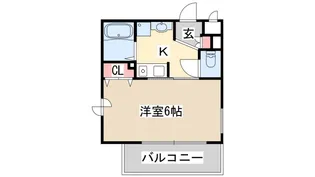 エステムコート神戸元町通【10階】の間取り