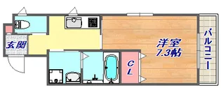 プリュニエ本山【2階】の間取り