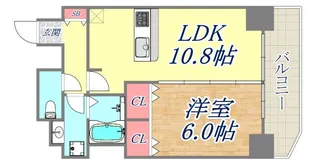 グルーブAriaトアロード【2階】の間取り