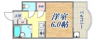 カサイマンション【1階】の間取り