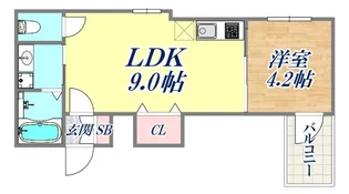 Kobe MKC【1階】の間取り