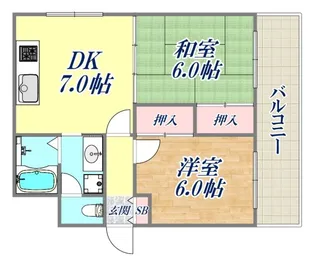 グレーテル森【2階】の間取り