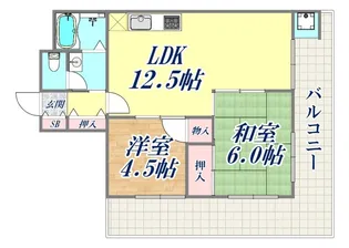 モンラヴィ本山【1階】の間取り
