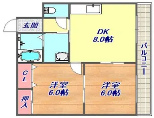 メゾン・ド・ソレイユ【3階】の間取り