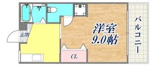 シティライフ春日野【2階】の間取り