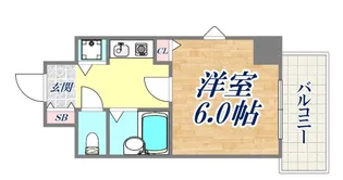 イトーピア三宮アーバンステージ【2階】の間取り