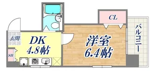 メインステージ弓木町【2階】の間取り