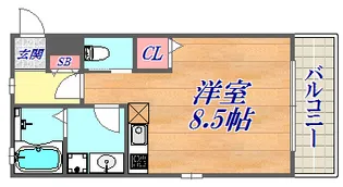 COZY8【1階】の間取り
