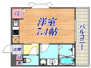 COZY8【2階】の間取り