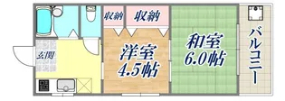 玉屋マンション【2階】の間取り