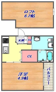 パロアルト2【1階】の間取り