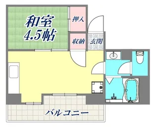 トーアハイツ【4階】の間取り