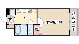 プレサンス神戸プレシャス【9階】の間取り