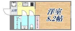 サンハイム六甲【103号室】の間取り