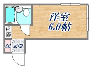 イナホ2【3階】の間取り