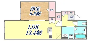 メゾンド・メルヴェーユ須磨【1階】の間取り