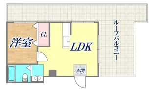 松原マンション【5階】の間取り