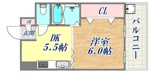 甲南六甲ハイム【302号室】の間取り