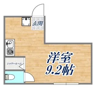 ときわハーバーハイツ【4階】の間取り