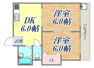 グランデF・K【3階】の間取り