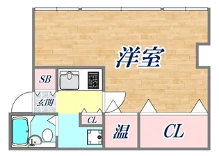 ハウゼ・ケイ魚崎【4階】の間取り