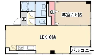 御崎本町ビル【3階】の間取り