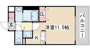 W-STYLE神戸【4階】の間取り