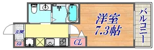 セレニテ神戸元町【9階】の間取り