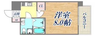 セレニテ三宮プリエ【10階】の間取り