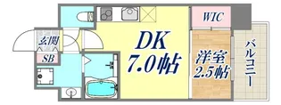 プレリスNEO神戸湊川公園ヴェルト【2階】の間取り