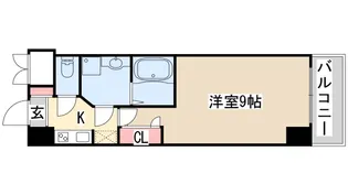 S-RESIDENCE神戸磯上通【6階】の間取り