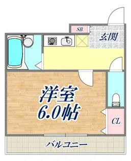 フォルティナドムス【2階】の間取り