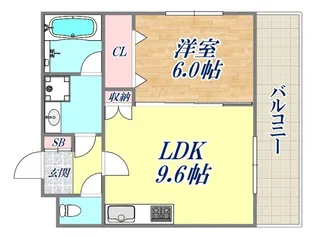 アークメゾン王子公園【1階】の間取り