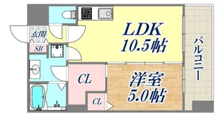 デコール神戸2【7階】の間取り