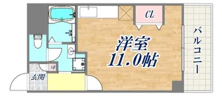 マーキスリー【2階】の間取り