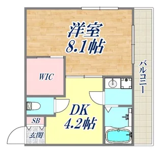 セレブコート2【2階】の間取り