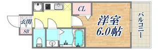 プレサンス神戸長田マリエント【2階】の間取り