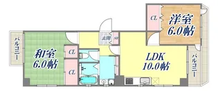 セリーヌ本山【4階】の間取り