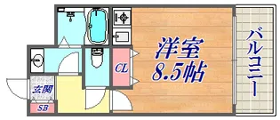 元町MGレジデンス3【11階】の間取り