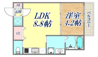 F asecia dumalis【1階】の間取り