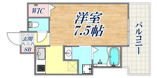 MJC神戸ブレイブ【8階】の間取り