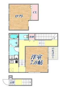 グランメール魚崎【2階】の間取り
